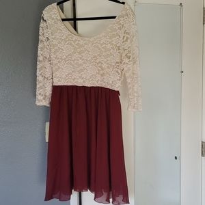 Lace Bodice dress